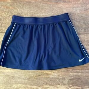 Nike Court Dry Straight Tennis Skirt Navy Large